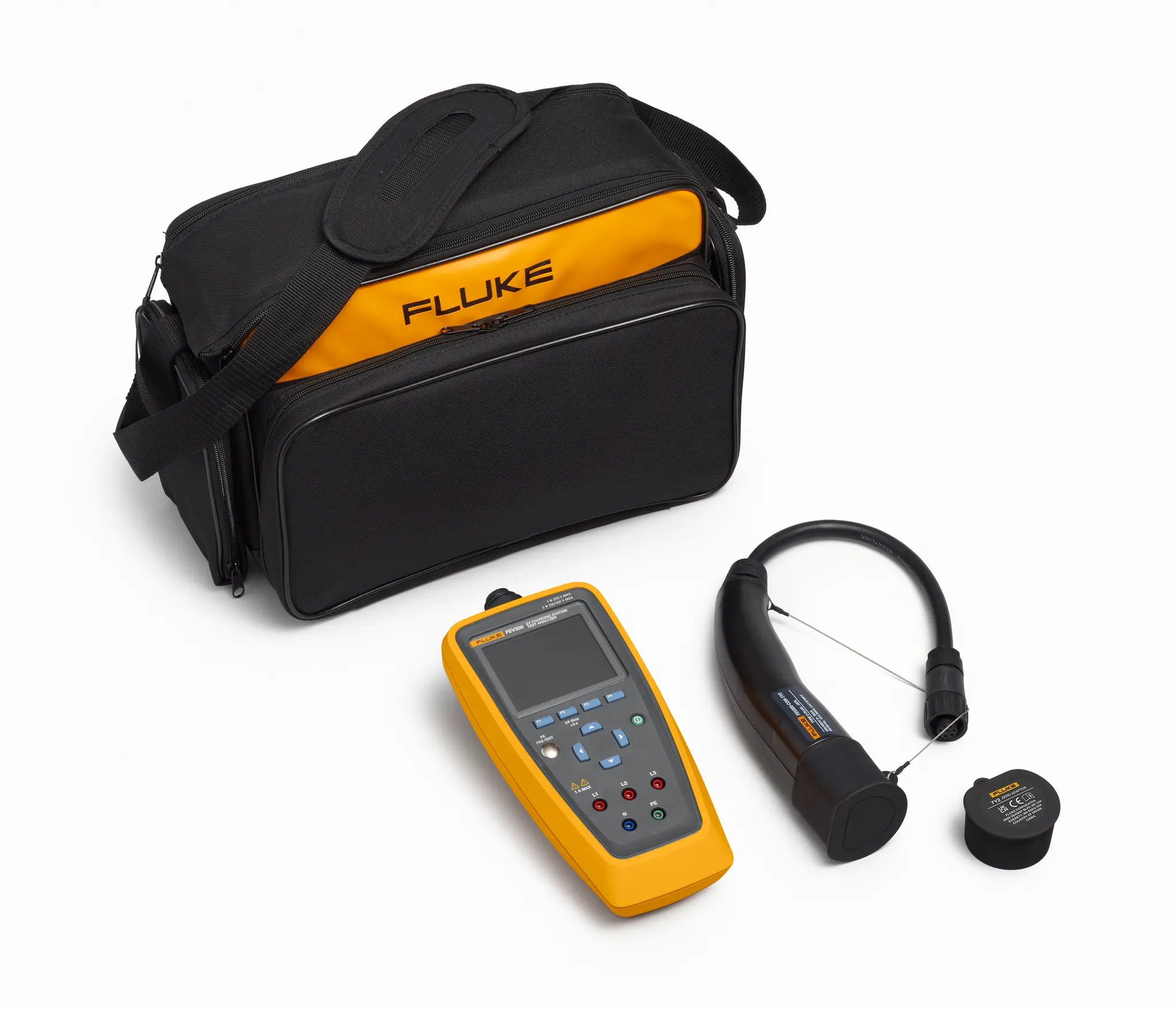 Produktfoto 1 von Fluke FLK-FEV350 EV-Ladegeräte-Prüfadapter Typ 2 1.4 kg
