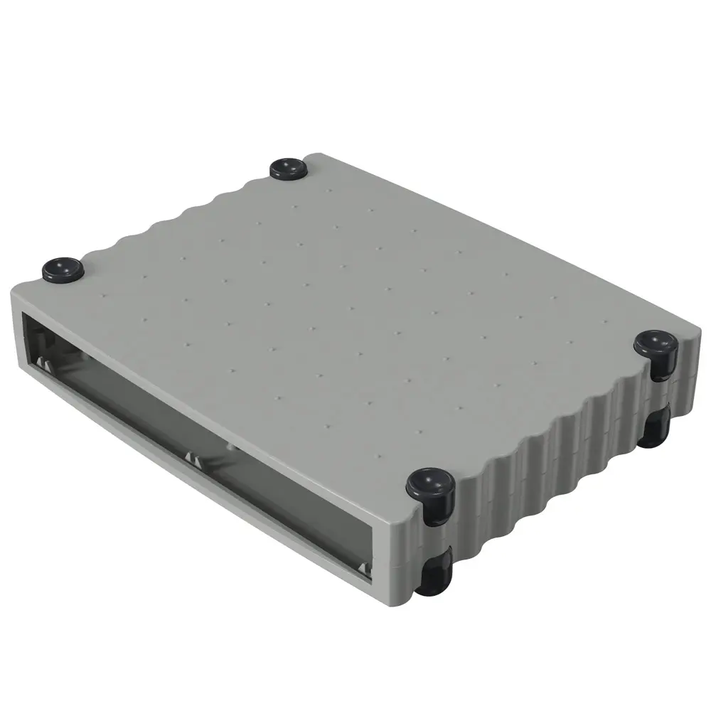 Produktfoto 1 von Rose Wavetronic Aluminium Pultgehäuse, Schwarz, Grau, 268 mm 55 mm, 324 mm, 2.3 kg