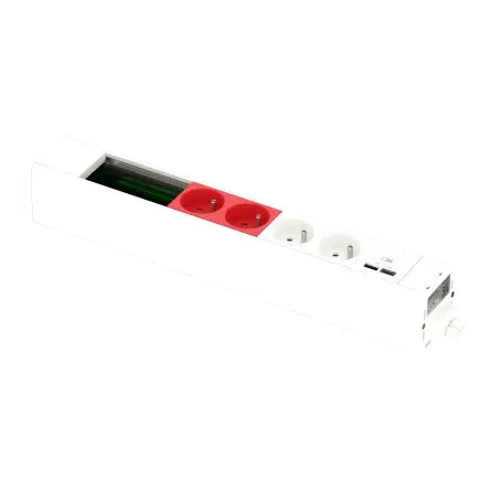 Produktfoto 1 von Schneider Electric Klinkenbuchse 421 x 64 x 64 mm Gerade Oberfläche Buchse Buchse 3.1A
