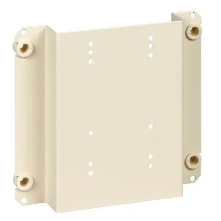Schneider Electric Stahlblech Strukturiert matt Montageplatte, 300mm PrismaSeT G