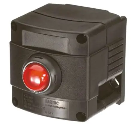 Produktfoto 1 von Bartec Drucktaste-Steuerstation Thermoplast, IP67, IP66 Ø 22 mm