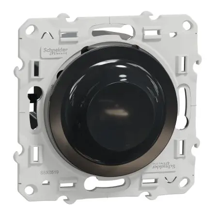 Produktfoto 1 von Schneider Electric Odace 2011 Lichtschalter 1-teilig, 2 Wege Anthrazit IP20