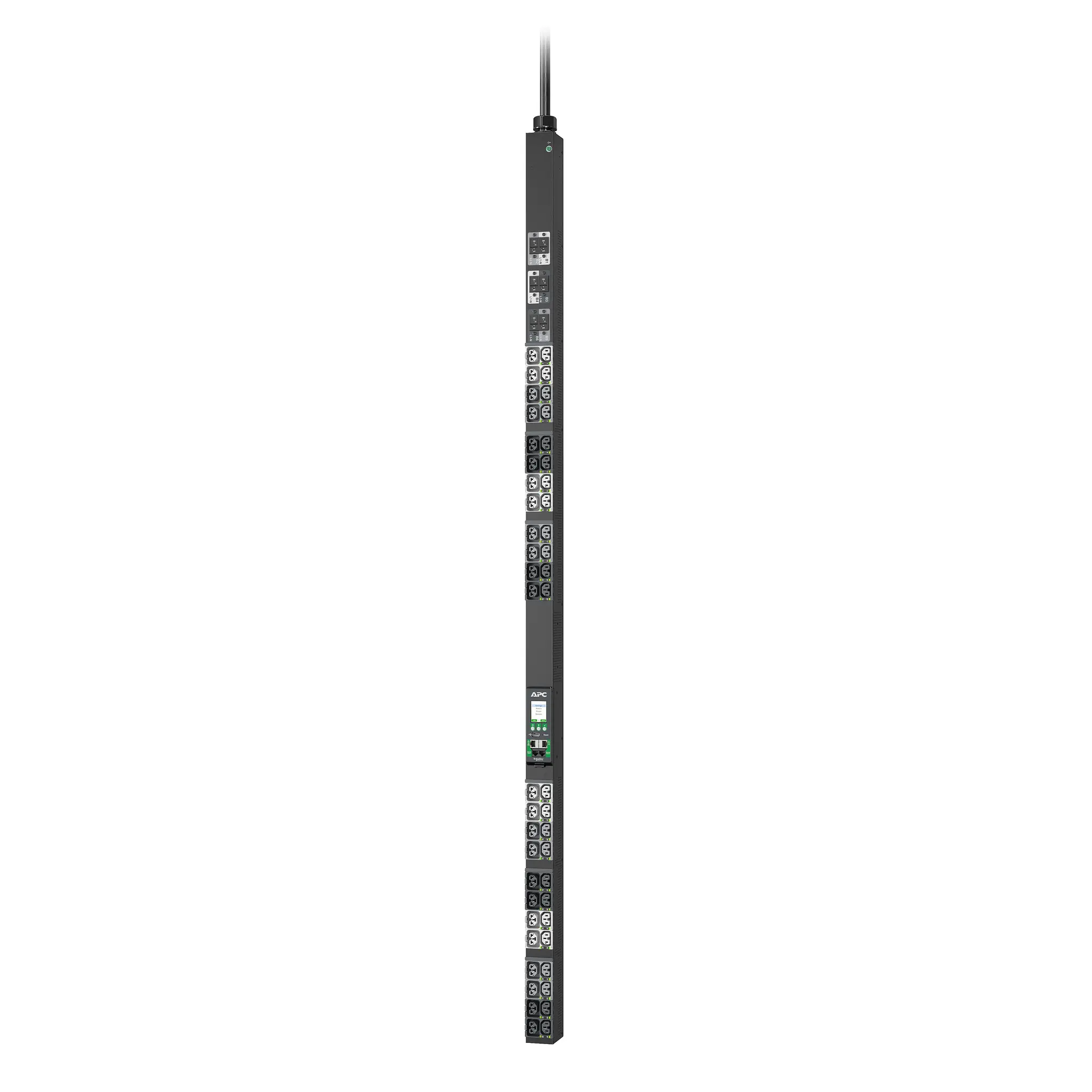 Produktfoto 1 von APC APDU Steckdoseneinheit Überspannungsschutz, 48-fach 24A IEC, 1.8m Kabel, 230 V