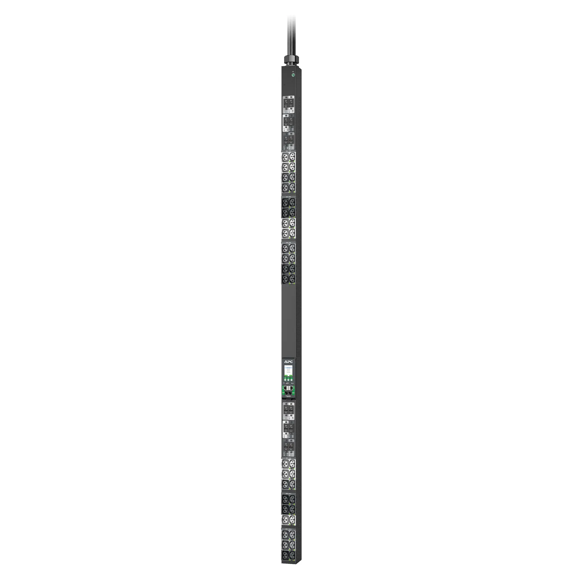 Produktfoto 1 von APC APDU Steckdoseneinheit Überspannungsschutz, 42-fach 48A IEC, 1.8m Kabel, 230 V