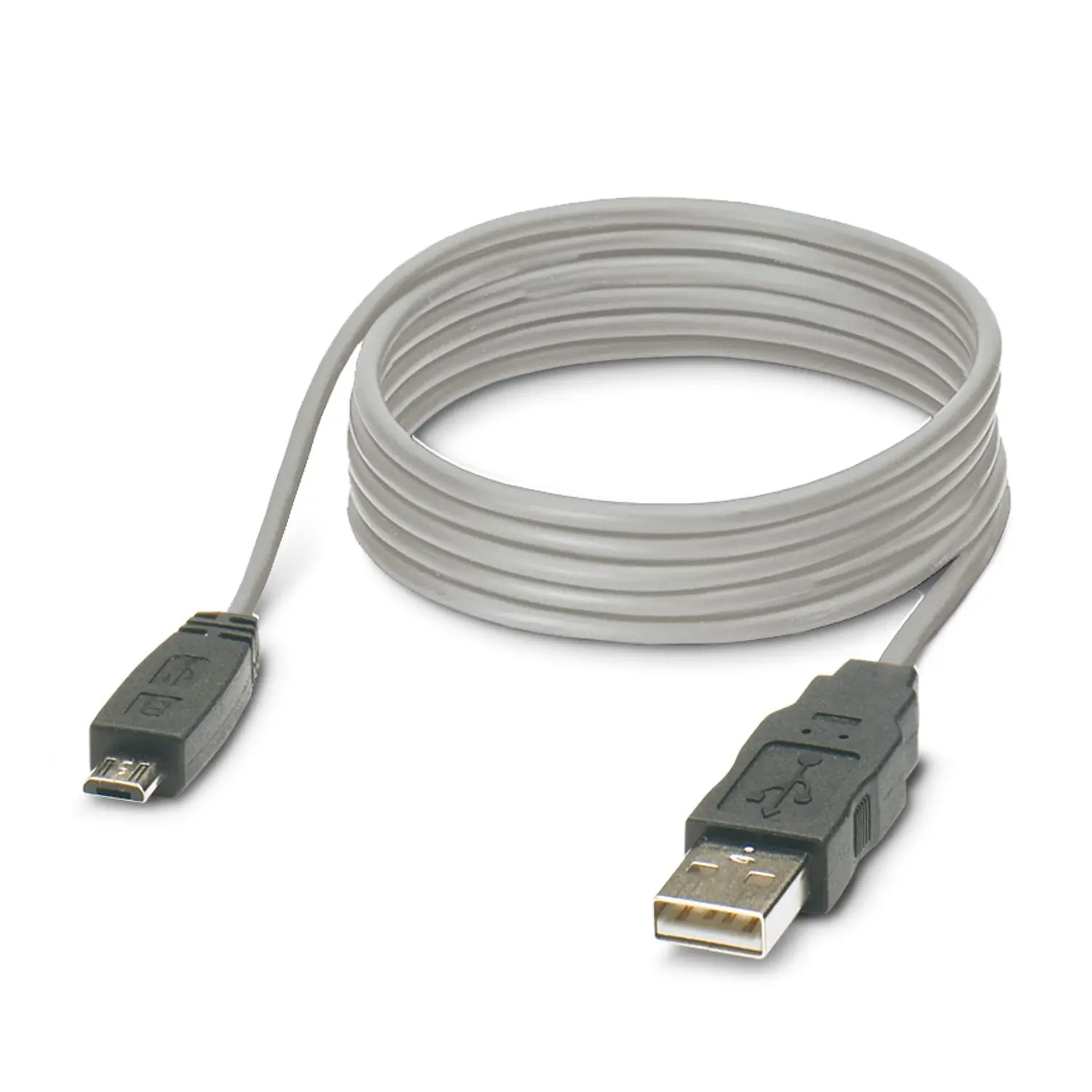 Produktfoto 1 von Phoenix Contact USB-Kabel, USBA / Micro-USB B, 2m