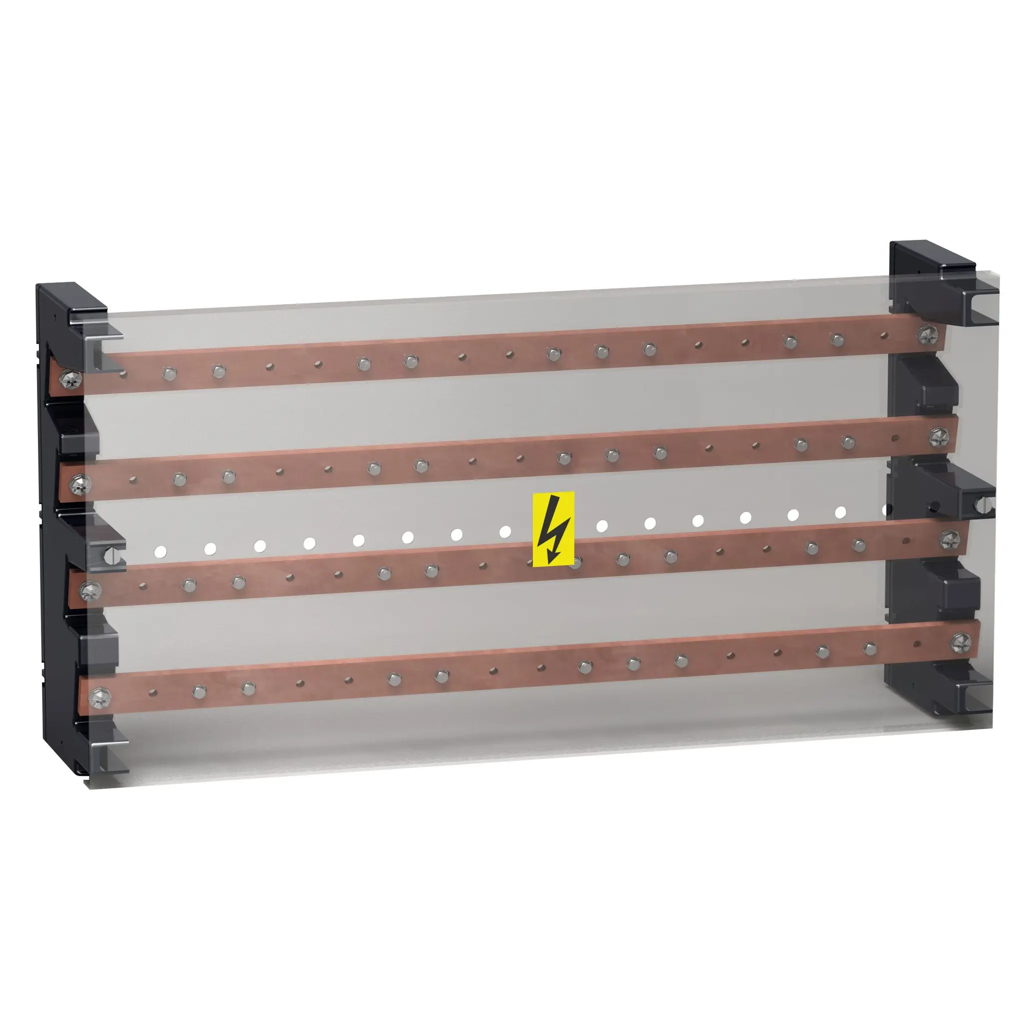 Produktfoto 1 von Schneider Electric Stromverteilungsblock, für PrismaSeT PrismaSeT G-Gehäuse, PrismaSeT PrismaSeT P-Gehäuse, Spacial