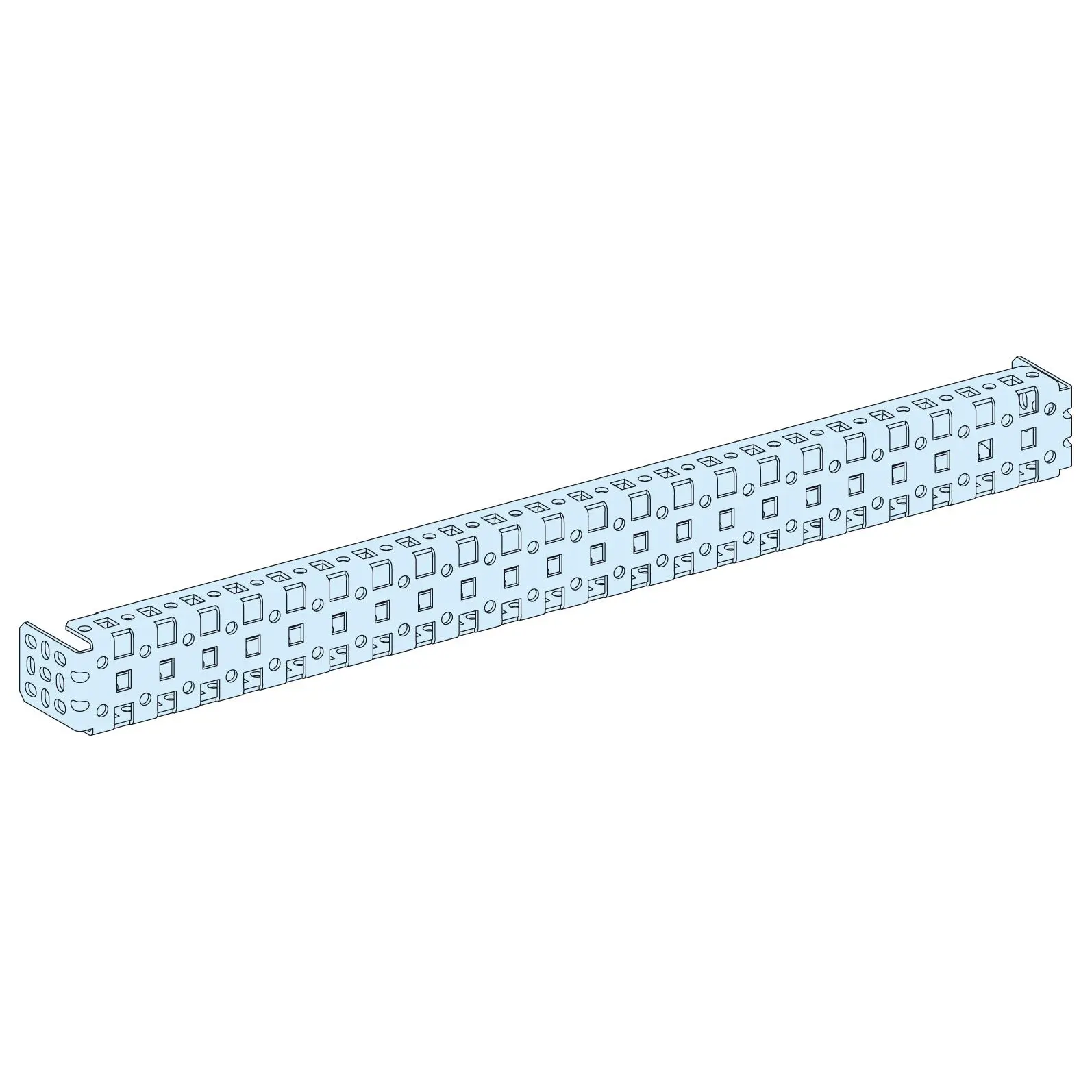 Produktfoto 1 von Schneider Electric Kreuzschlitz Metall, für PrismaSeT PrismaSeT P Trennwand PrismaSeT P 50 mm 50 mm 578mm