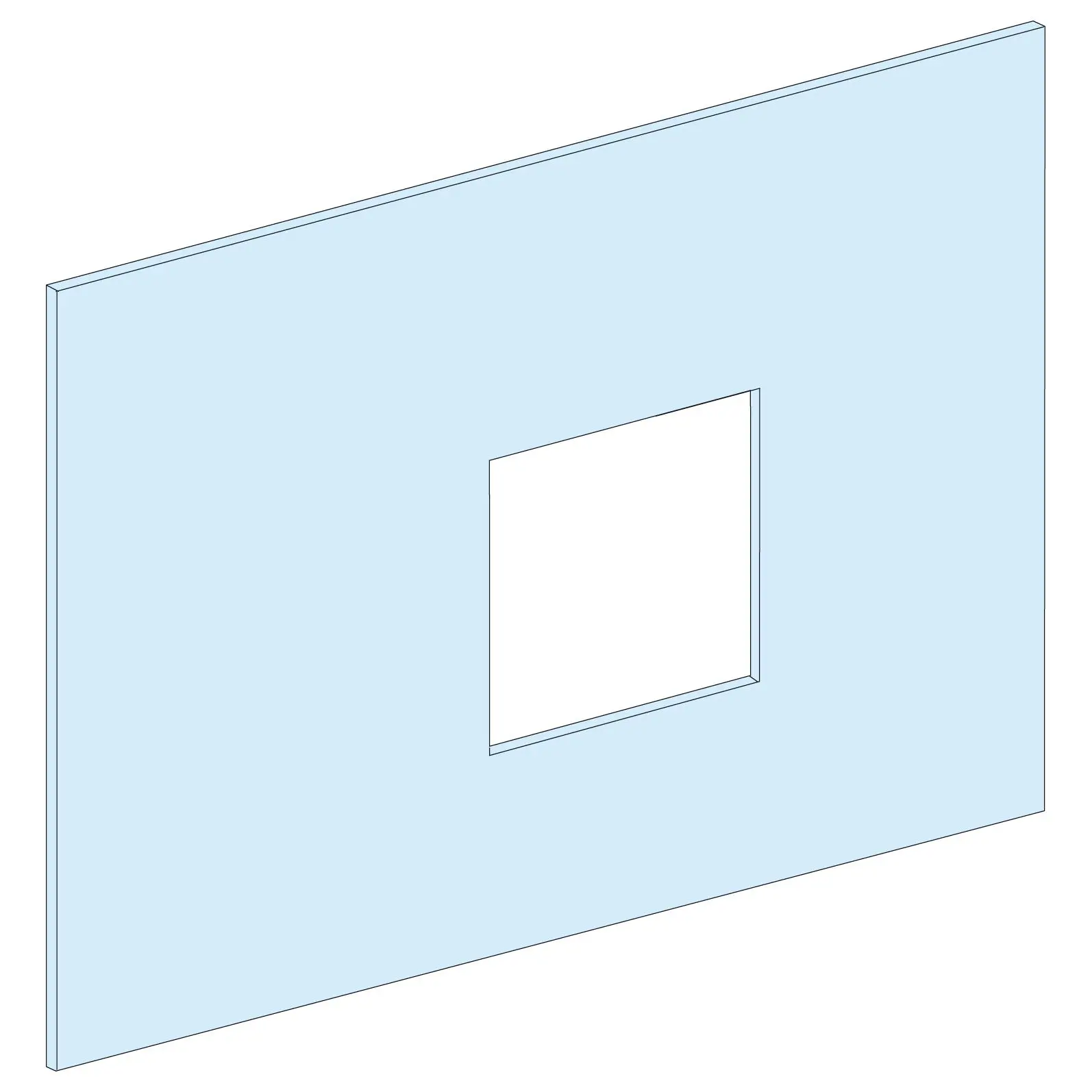 Produktfoto 1 von Schneider Electric Frontplatte, 300 x 600mm, für PrismaSeT PrismaSeT G-Gehäuse PrismaSeT