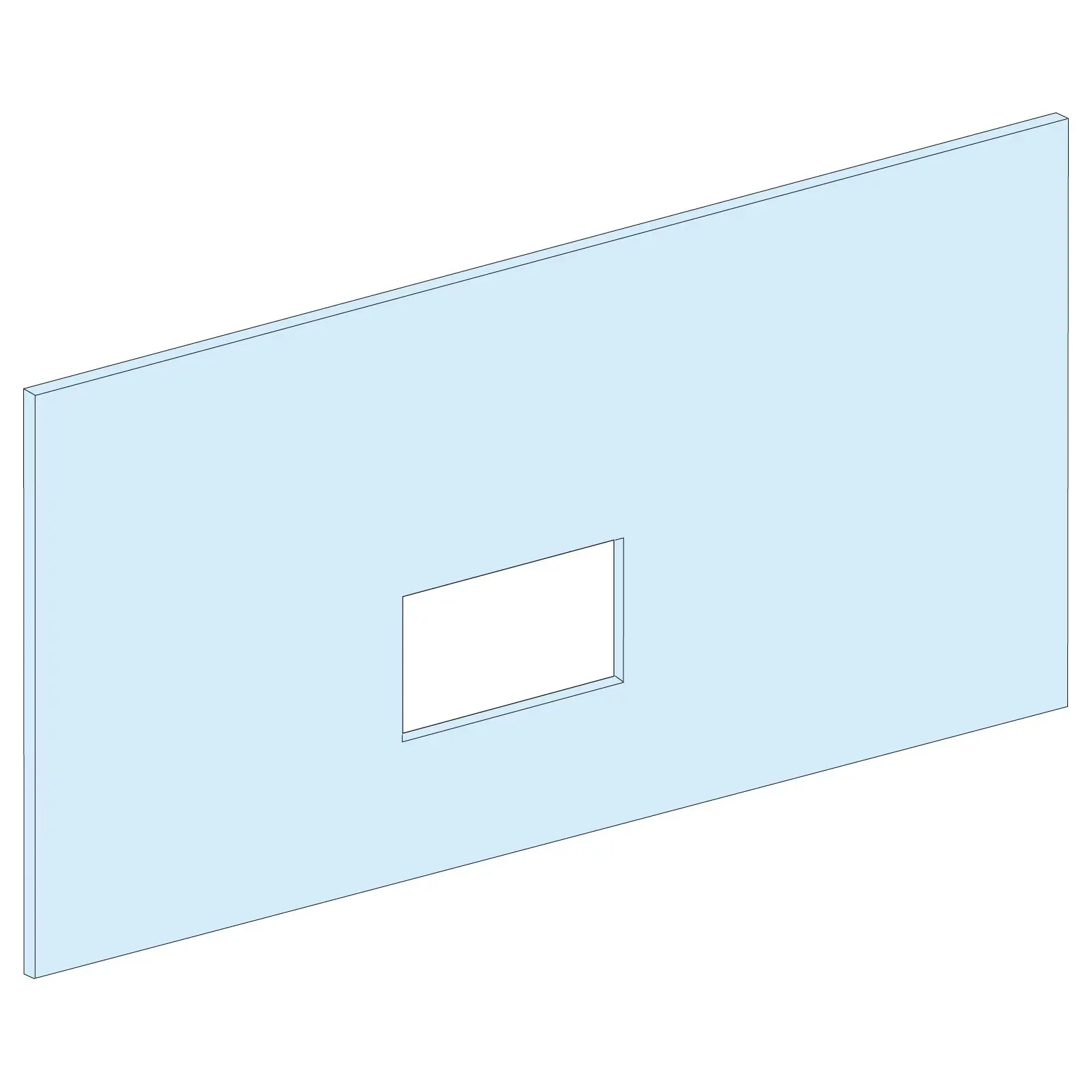 Produktfoto 1 von Schneider Electric Frontplatte, 350 x 500mm, für PrismaSeT PrismaSeT P Trennwand PrismaSeT P