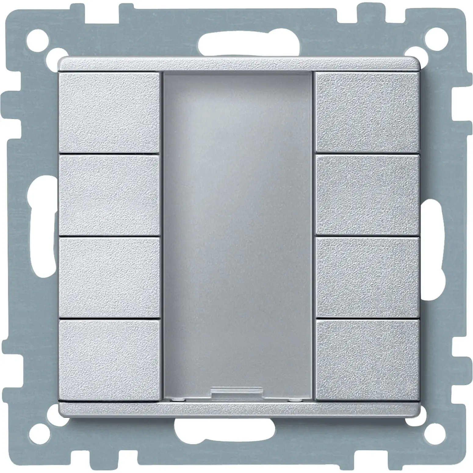 Produktfoto 1 von Schneider Electric MTN Lichtschalter 4-teilig Grau IP20, Kunststoff