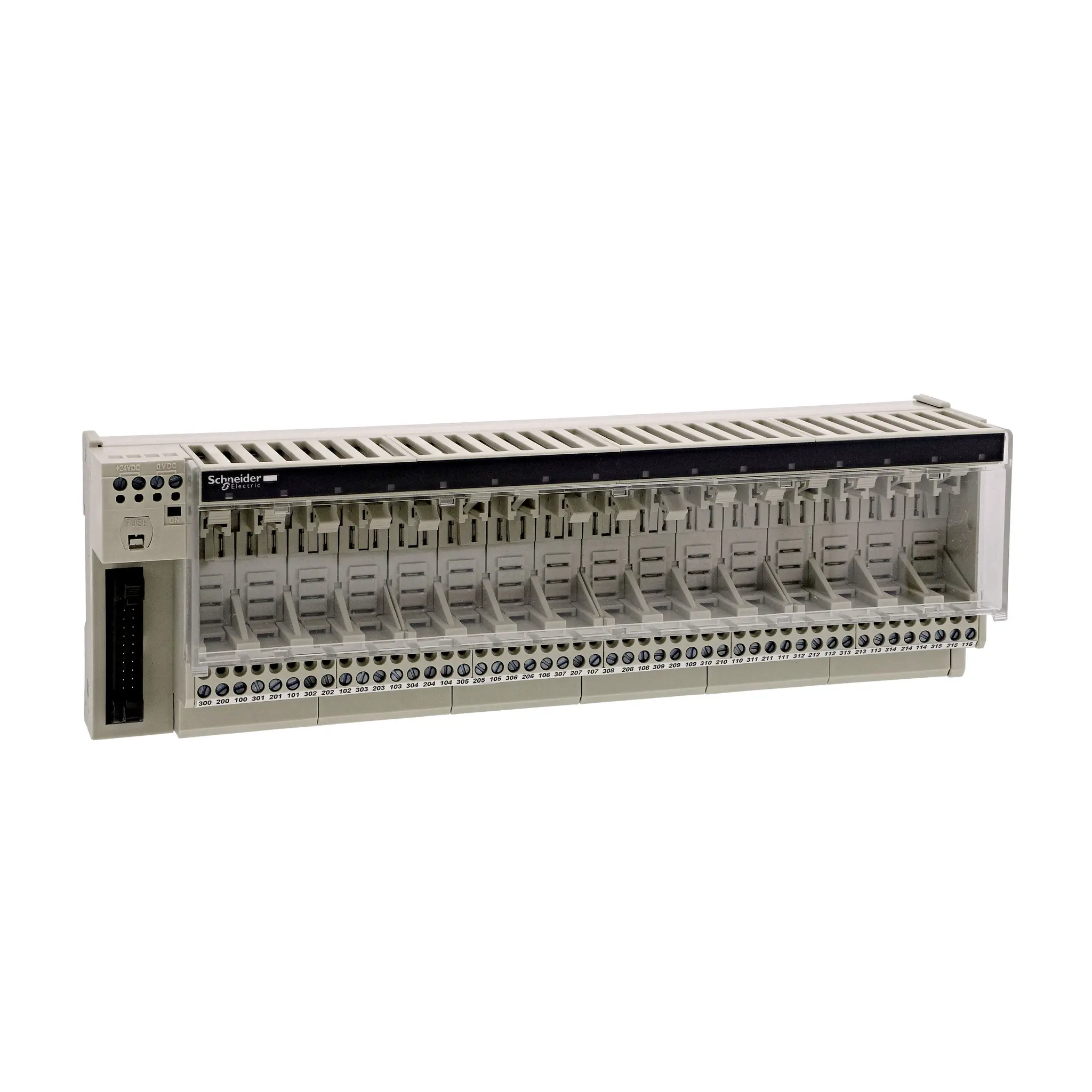 Produktfoto 1 von Schneider Electric ABE7P Modul, 16 Eing. für ABE7ACC21, ABR7S33, ABS7A3., ABS7SC3 19 - 30 V
