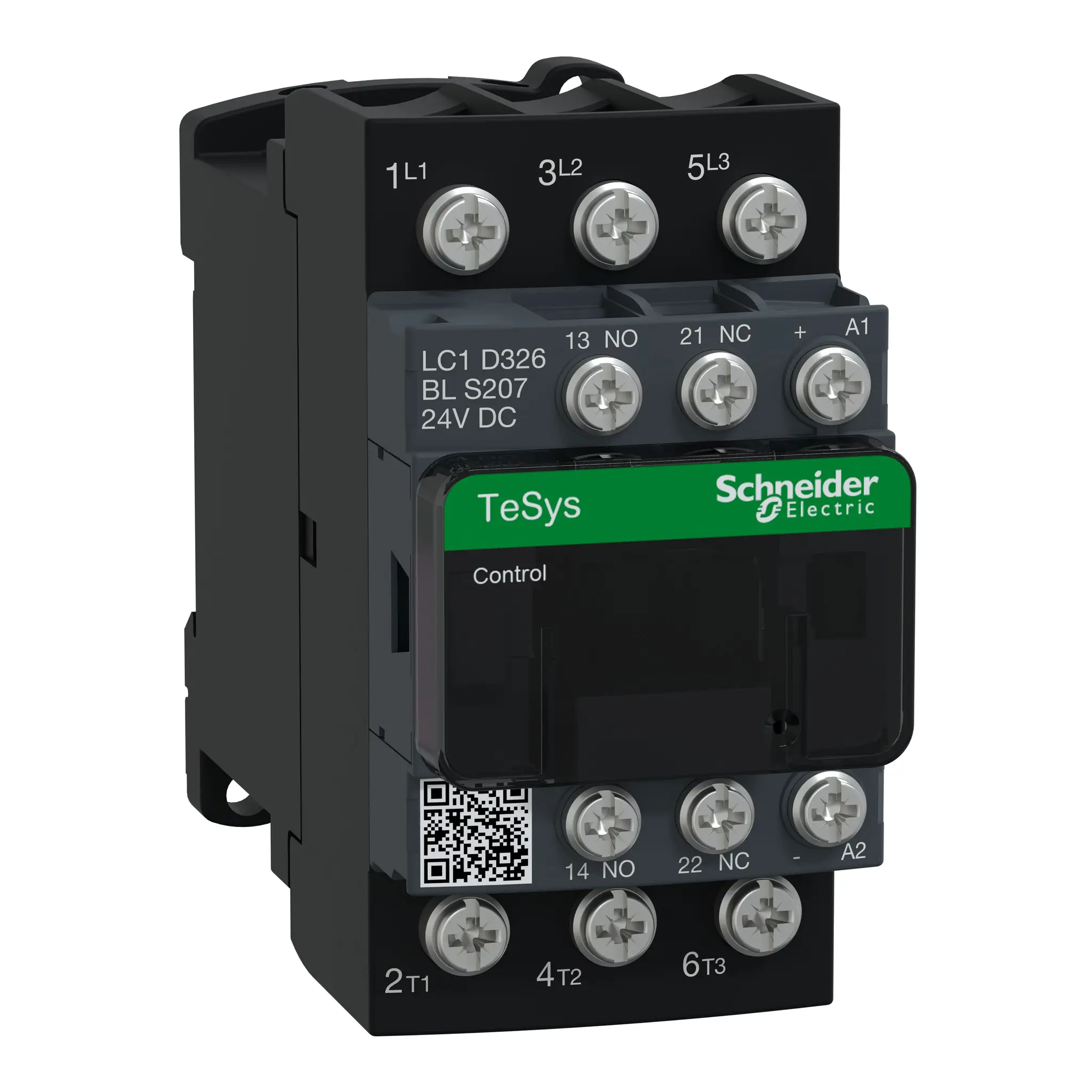 Produktfoto 1 von Schneider Electric TeSys Deca Schütz 7.5 kW 3 Schließer, 24V dc / 32 A 3P, 101 mm x 45 mm