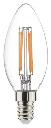 Produktfoto 1 von Sylvania LED-Birne Kerze Dimmbar 4.5 W 40 W 380 lm E14 Sockel 2700k Weiß