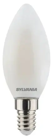 Sylvania ToLEDo Retro Candle V5STDIM LED-Birne Kerze Dimmbar 4.5 W 40 W 380 lm E14 Sockel 2700k Weiß