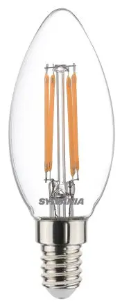 Produktfoto 1 von Sylvania ToLEDo LED-Birne Kerze 4.5 W 40 W 380 lm E14 Sockel 2700k Weiß