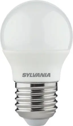 Produktfoto 1 von Sylvania LED-Birne Kugel 6.5 W 60 W 380 lm E27 Sockel 2700k Weiß