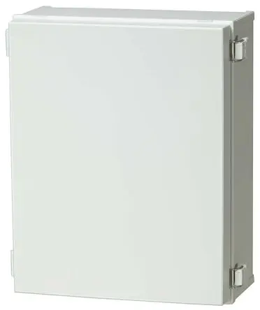 Fibox CAB PC Polycarbonat Wandanschlusskasten Grau IP65, HxBxT 500 mm, 400 mm x 200 mm