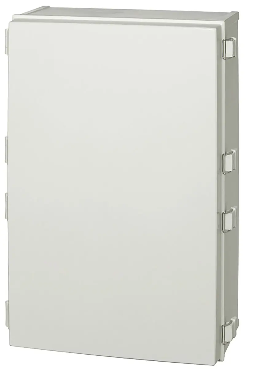 Fibox CAB PC Polycarbonat Wandanschlusskasten Grau IP65, HxBxT 600 mm, 400 mm x 220 mm