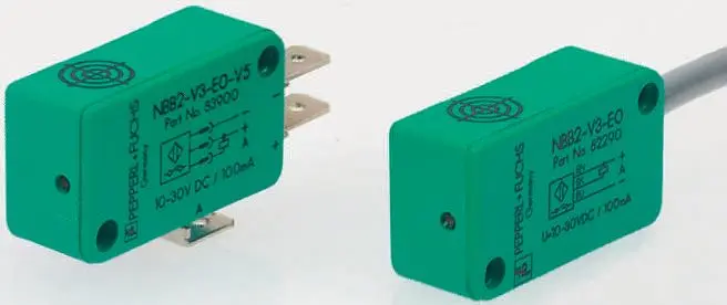 Produktfoto 1 von Pepperl + Fuchs Induktiver Näherungssensor, Kubisch NPN / 100mA 2 mm, IP67 30 V dc