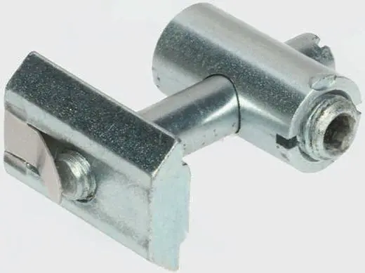 Produktfoto 1 von FlexLink Verbindungskomponente, T-Matic Schraubverbinder, Balken für 11 mm, M5 12 mm, L. 23.5 mm passend für 44 x 48 mm