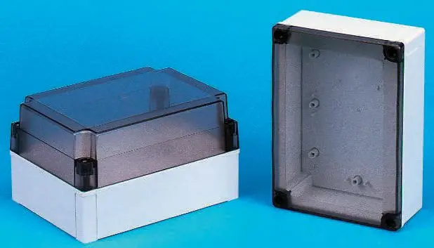 Produktfoto 1 von Fibox MNX; Gehäuse; Polycarbonat; Grau IP66, IP40 Breite 130 mm Höhe 100 mm Länge 130 mm