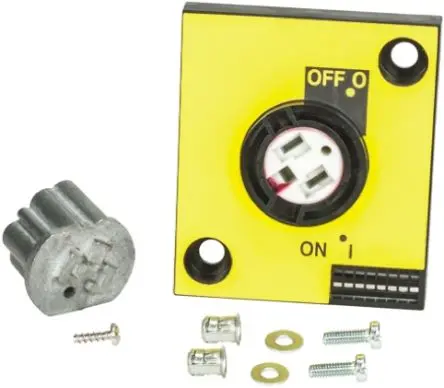 Produktfoto 1 von Schneider Electric Rot, Gelb ComPacT INS/INV Drehgriff für Serie ins