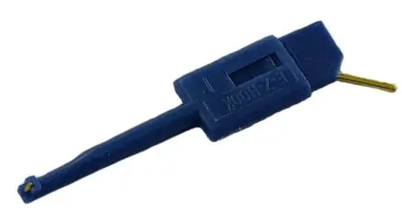 Produktfoto 1 von Hirschmann Test & Measurement Hakenklemme Blau 2.5 mm, 60V dc