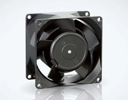Produktfoto 1 von ebm-papst 8000 N Axiallüfter, Kugel, 230V ac / 12 W 52 mA, 2800 U/min, 50 m³/h IP20 80 mm 80mm 38 mm