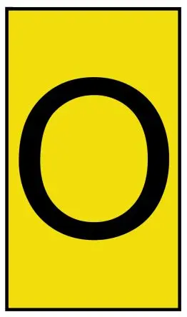 Produktfoto 1 von HellermannTyton Ovalgrip Kabelmarkierung Aufschiebbar, Beschriftung: 0, Schwarz Gelb, Ø 2.5 mm - 6 mm, 5 mm x 8.6mm