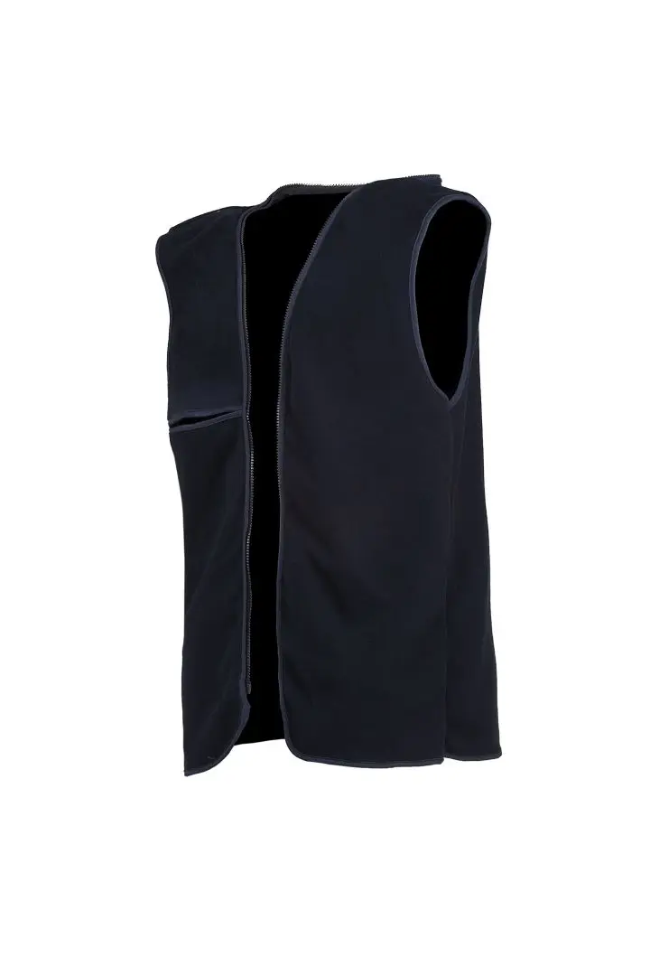 Produktfoto 1 von Sioen Fleece-Jacke, 100 % Polyester Schwarz, Marine, Größe M
