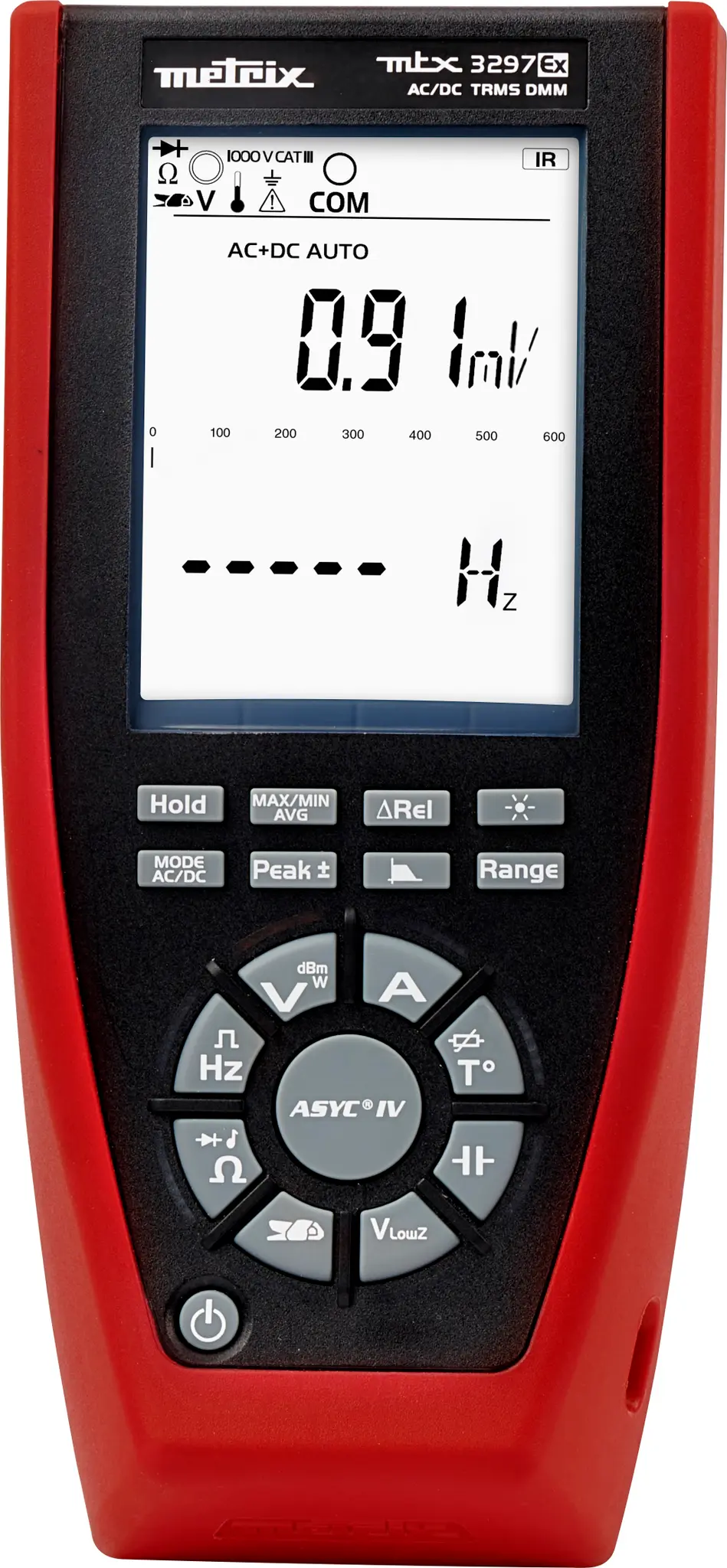 Produktfoto 1 von Metrix MTX3297 Digital Digital Multimeter, Tensilica LX6 1000 V ac / 10 A 20 A dc, 60 mΩ