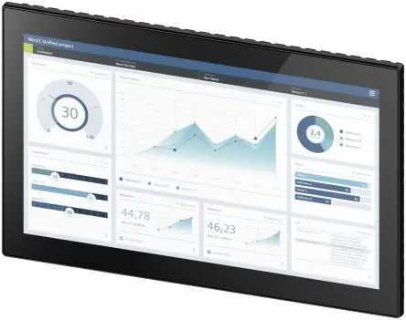 Produktfoto 1 von Siemens, SIMATIC, SIMATIC HMI, Anzeige Display, TFT, 1920 x 1080 pixel, 18.5 Zoll