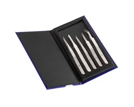 Produktfoto 1 von ideal-tek Edelstahl Pinzette, 185mm Antimagnetisch