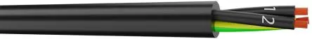 Produktfoto 1 von AXINDUS YY Steuerkabel, 4-adrig 1.5mm² 16 AWG Ungeschirmt Schwarz, 1000 m, Polyvinylchlorid