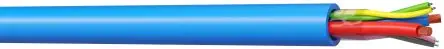 Produktfoto 1 von AXINDUS MDC2152 Datenkabel, 2-adrig 1.5mm² 16 AWG Blau Geschirmt, 100 m, Halogenfreier Verbundstoff