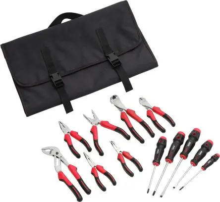 Produktfoto 1 von SAM Wartungssatz Werkzeugsatz, Tasche 12-teilig
