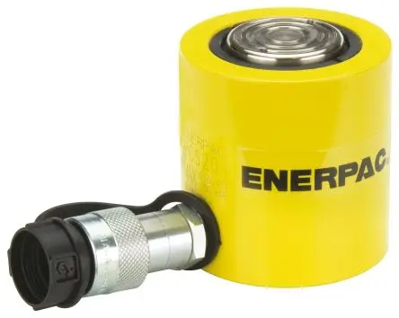 Produktfoto 1 von Enerpac Hydraulikzylinder mit geringer Höhe Einfachwirkend, eingef.L. 98 mm 20 t 45 mm