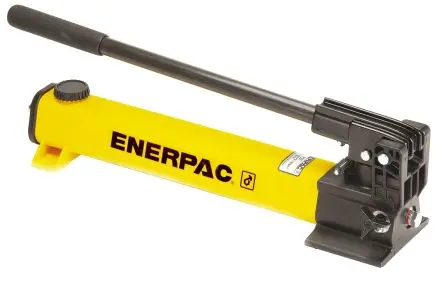 Produktfoto 1 von Enerpac Hydraulik-Handpumpe, 655 cm³ Hand, Hub 20.6 mm, 2.47 cm³ / 2.62 cm³, 50 kg, 700 bar max., 5.9 kg
