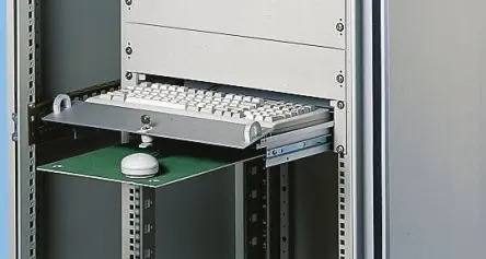 Produktfoto 1 von Rittal DK 2 U Schublade, Stahl Grau, 482.6mm x 390 mm x 390 mm x 390 mm