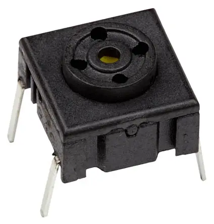 Produktfoto 1 von MEC   SPST 50 mA @ 24 V dc Tastend Schwarz