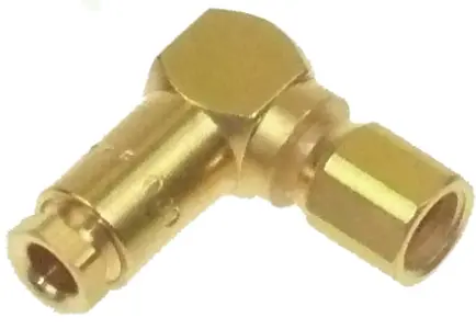 Produktfoto 1 von Radiall SMC Stecker Koaxialsteckverbinder SMC-Steckverbinder, Kabel, 50 Ω Lot, Standard, gewinkelt