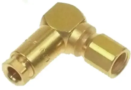 Produktfoto 1 von Radiall SMC Stecker Koaxialsteckverbinder SMC-Steckverbinder, Kabel, 50 Ω Lot, Standard, gewinkelt