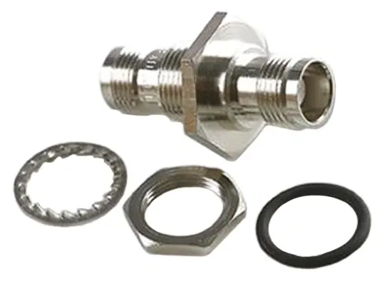 Produktfoto 1 von Radiall HF Adapter, 50 Ω, Gerade, 11 GHz Buchse Buchse, Koaxial Nennspannung