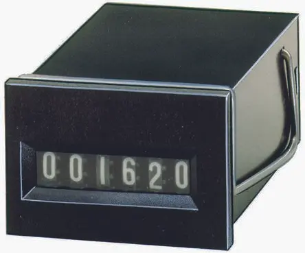 Produktfoto 1 von Kübler W16.20 Zähler Aufwärts Zähler Analog Keine Rückstellung 6-stellig 115V ac, Impuls, max. 10 Hz