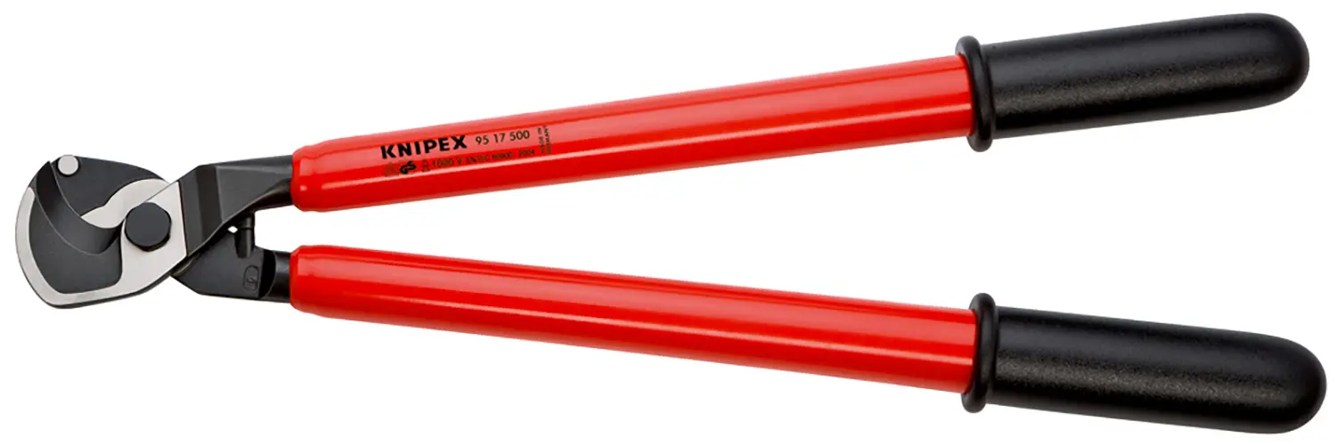 Produktfoto 1 von Knipex Knipex VDE 1000V zugelassen Schließer (NO) 500 mm, Schneidleistung 27 mm