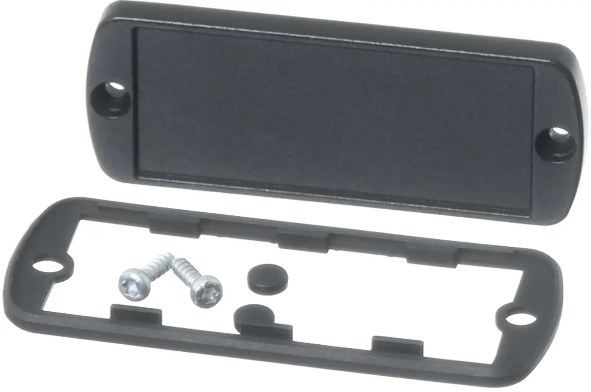 Produktfoto 1 von Bopla Aluminium Endverkleidung, Schwarz 7 mm 35 mm