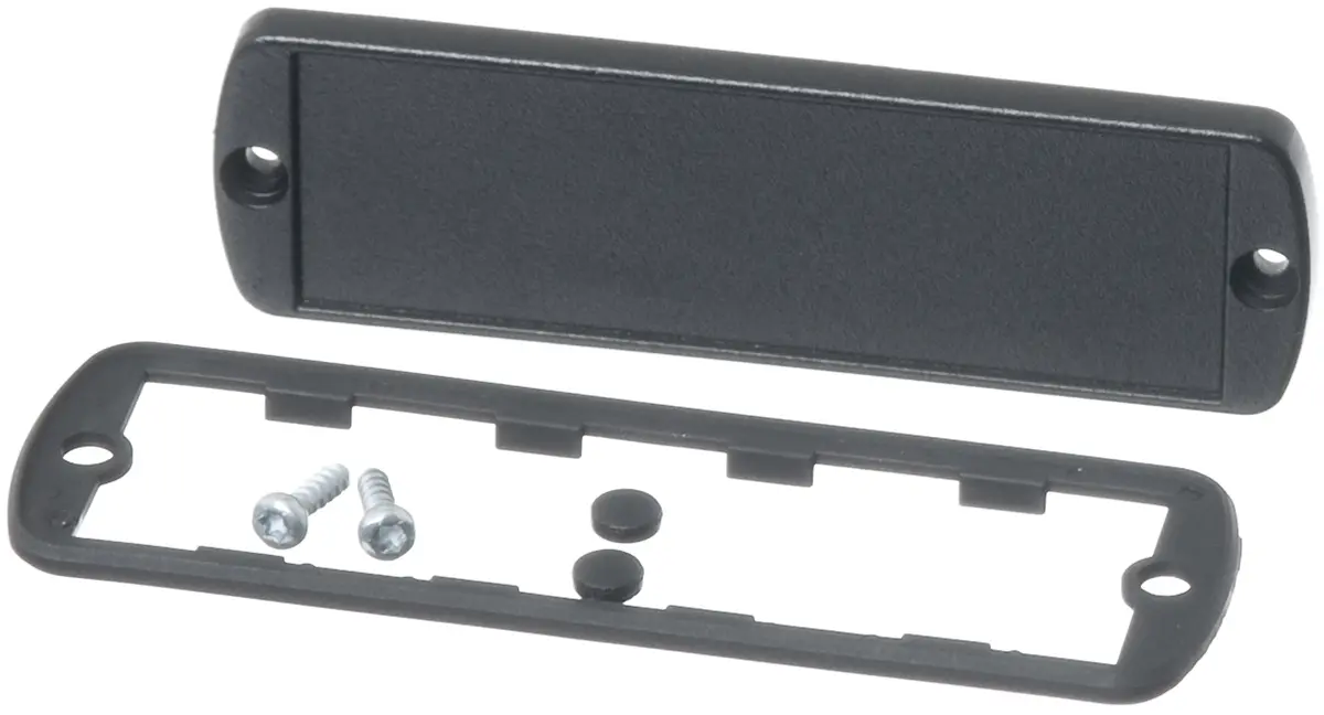Produktfoto 1 von Bopla Aluminium Endverkleidung, Schwarz 7 mm 35 mm