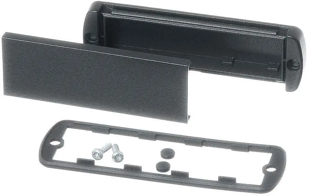 Produktfoto 1 von Bopla Aluminium Endverkleidung, Schwarz 108.6 mm 7 mm