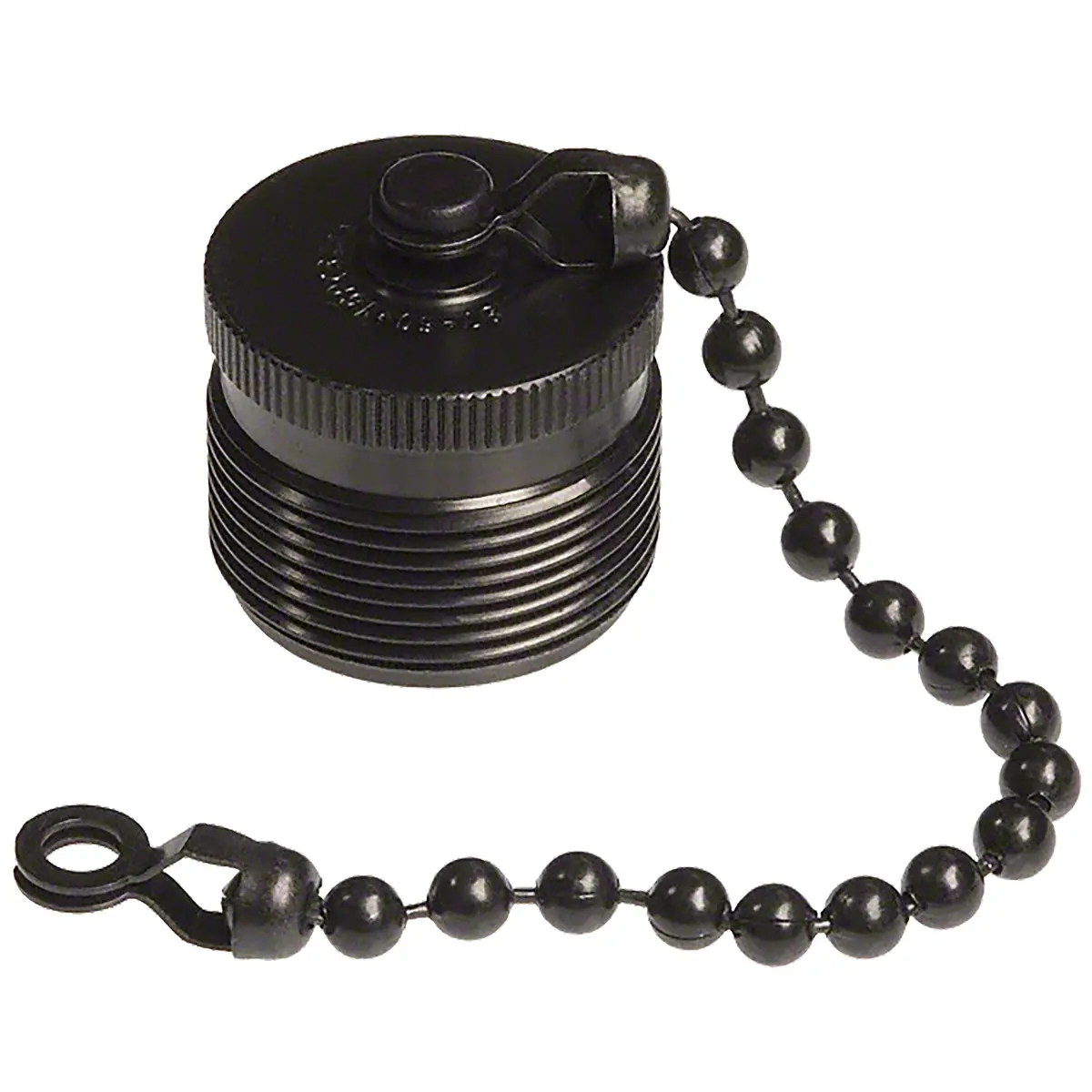 Produktfoto 1 von Amphenol Industrial 9760 Buchse Staubkappe aus Aluminium Größe 16, IP66 Cadmium, braunoliv / MIL-DTL-5015
