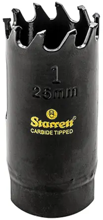 Produktfoto 1 von Starrett Carbid Lochsäge , Ø 25mm 1-Stk.